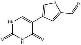 5-(2-Formylthiophen-4-yl)-(2,4)-dihydroxypyrimidine