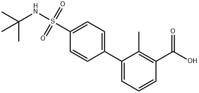 3-(4-t-Butylsulfamoylphenyl)-2-methylbenzoic acid