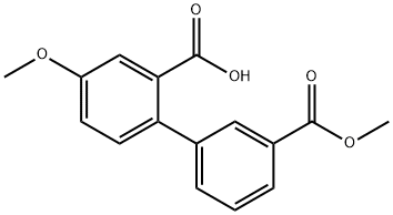 2-(3-Methoxycarbonylphenyl)-5-methoxybenzoic acid