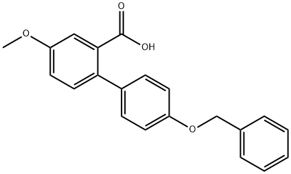 2-(4-Benzyloxyphenyl)-5-methoxybenzoic acid