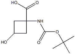 3-hydroxy-1-[(2-methylpropan-2-yl)oxycarbonylamino]cyclobutane-1-carboxylic acid