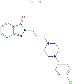 Trazodone Related Compound C (2-{3-[4-(4-chlorophenyl)piperazin-1-yl]propyl}-[1,2,4]triazolo[4,3-a]pyridin-3(2H)-one hydrochloride)