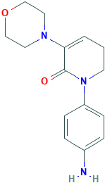 1-(4-氨基苯基)-3-(4-吗啉基)-5,6-二氢吡啶-2(1H)-酮