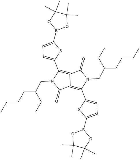 Pyrrolo[3,4-c]pyrrole-1,4-dione, 2,5-bis(2-ethylhexyl)-2,5-dihydro-3,6-bis[5-(4,4,5,5-tetraMethyl-1,3,2-dioxaborolan-2-yl)-2-thienyl]-