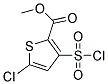 5-Chloro-3-(chlorosulfonyl)-2-thiophenecarboxylic acid methyl ester