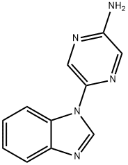 5-(1H-1,3-benzodiazol-1-yl)pyrazin-2-amine