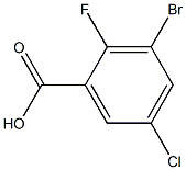 3-溴-5-氯-2-氟苯甲酸