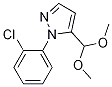1 - (2 -氯苯基)-5 - (二甲氧基甲基)- 1H -吡唑