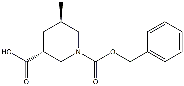 Trans-1-(Benzyloxycarbonyl)-5-Methylpiperidine-3-Carboxylic Acid