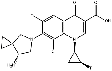 7-((R)-7-Amino-5-azaspiro[2.4]heptan-5-yl)-8-chloro-6-fluoro-1-((1R,2S)-2-fluorocyclopropyl)-4