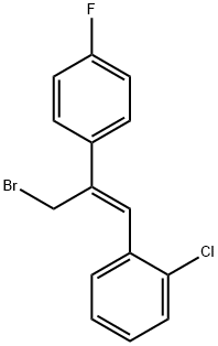 1-[3-bromo-2-(4-fluorophenyl)prop-1-enyl]-2-chloro