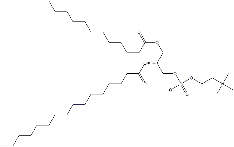 3,5,8-Trioxa-4-phosphatetracosan-1-aminium,4-hydroxy-N,N,N-trimethyl-9-oxo-7-[[(1-oxododecyl)oxy]methyl]-,inner salt,4-oxide,(R)-