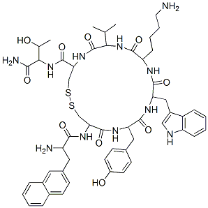 Angiopeptin acetate