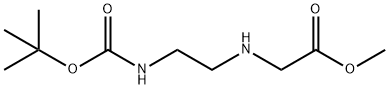Glycine, N-[2-[[(1,1-dimethylethoxy)carbonyl]amino]ethyl]-, methyl ester