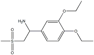 1-(3,4-Diethoxyphenyl)-2-(methylsulfonyl)ethanamine