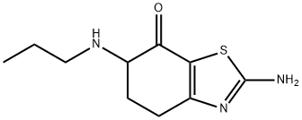2-Amino-5,6-dihydro-6-(propylamino)-7(4H)-benzothiazolone