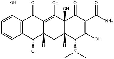 2-Naphthacenecarboxamide, 4-(dimethylamino)-1,4,4a,5,5a,6,11,12a-octahydro-3,6,10,12,12a-pentahydroxy-1,11-dioxo-, (4R,4aS,5aS,6S,12aS)-