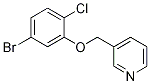 3-(5-溴-2-氯苯氧基)甲基吡啶