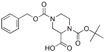 4-[(benzyloxy)carbonyl]-1-(tert-butoxycarbonyl)piperazine-2-carboxylic acid