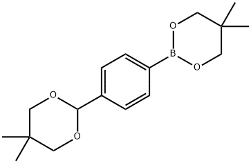 1,3,2-Dioxaborinane, 2-[4-(5,5-dimethyl-1,3-dioxan-2-yl)phenyl]-5,5-dimethyl-