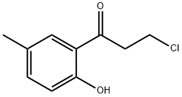 1-Propanone, 3-chloro-1-(2-hydroxy-5-methylphenyl)-