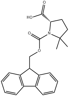 1,2-Pyrrolidinedicarboxylic acid, 5,5-dimethyl-, 1-(9H-fluoren-9-ylmethyl) ester, (2S)-