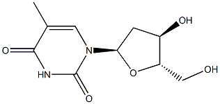 1-((2R,4R,5S)-4-羟基-5-(羟甲基)四氢呋喃-2-基)-5-甲基嘧啶-2,4(1H,3H)-二酮