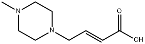 2-Butenoic acid, 4-(4-methyl-1-piperazinyl)-, (2E)-