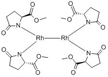 DIRHODIUM (II) TETRAKIS(METHYL 2-PYRROLIDONE-5(S)-CARBOXYLATE)ACETONITRILE|2-PROPANOL COMPLEX