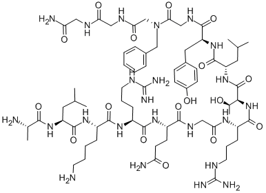 Glycine, L-alanyl-L-leucyl-L-lysyl-L-arginyl-L-glutaminylglycyl-L-arginyl-L-threonyl-L-leucyl-L-tyrosylglycyl-L-phenylalanylglycyl-