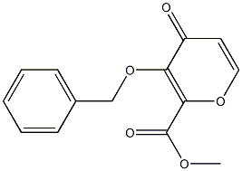 4H-Pyran-2-carboxylic acid, 4-oxo-3-(phenylmethoxy)-, methyl ester