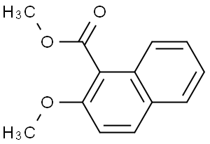 1-Naphthalenecarboxylic acid, 2-methoxy-, methyl ester