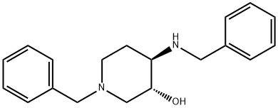 (3R,4R)-1-苄基-4-(苄基氨基)哌啶-3-醇