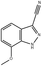 1H-Indazole-3-carbonitrile, 7-methoxy-