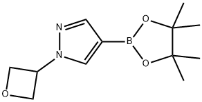1-(氧杂环丁烷-3-基)-4-(4,4,5,5-四甲基-1,3,2-二氧硼杂环戊烷-2-基)-1H-吡唑
