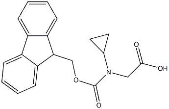2-{cyclopropyl[(9H-fluoren-9-ylmethoxy)carbonyl]amino}acetic acid