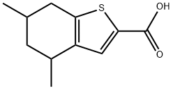 4,6-二甲基-4,5,6,7-四氢-1-苯并噻吩-2-羧酸