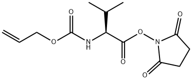 L-Valine, N-[(2-propen-1-yloxy)carbonyl]-, 2,5-dioxo-1-pyrrolidinyl ester