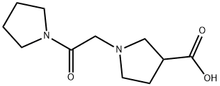 3-Pyrrolidinecarboxylic acid, 1-[2-oxo-2-(1-pyrrolidinyl)ethyl]-