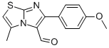 6-(4-methoxyphenyl)-3-methylimidazo[2,1-b][1,3]thiazole-5-carbaldehyde