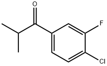 1-(4-Chloro-3-fluorophenyl)-2-methylpropan-1-one