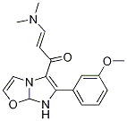 3-(二甲基氨基)-1-(6-(3-甲氧基苯基)-7,7A-二氢咪唑并[2,1-B]噁唑-5-基)-2-丙烯-1-酮