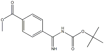Methyl 4-(N-(tert-butoxycarbonyl)carbaMiMidoyl)benzoate