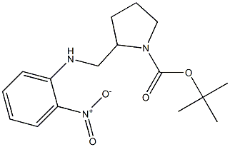 2-[(2-硝基-苯基氨基)-甲基]-吡咯烷-1-羧酸叔丁基酯
