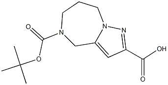 5-[(叔丁氧基)羰基]-4H,5H,6H,7H,8H-吡唑并[1,5-a][1,4]二氮杂-2-羧酸
