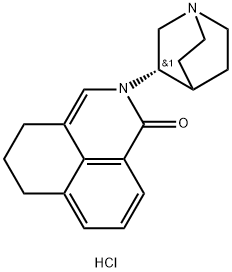 2-[(3S)-1-Azabicyclo[2.2.2]oct-3-yl] 2,4,5,6-tetrahydro-1H-benzo[de]isoquinolin-1-one hydrochloride