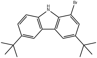 1-溴-3,6-二叔丁基-9H-咔唑