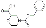 4-[(Benzyloxy)carbonyl]-2-morpholinecarboxylic acid