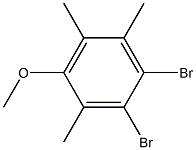 Benzene, 1,2-dibromo-4-methoxy-3,5,6-trimethyl-