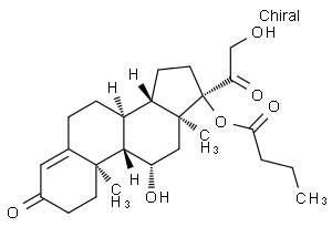 11b,17,21-trihydroxypregn-4-ene-3,20-dione 17-butyrate